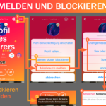 Einstellungen zum melden und blockieren bei Musical.ly